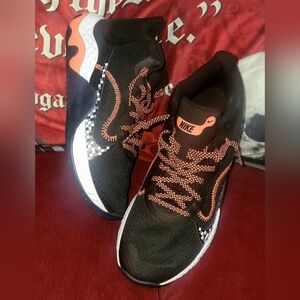 Nike renew elevate blk bright mango orange basketball sneakers 11.5 NWOB unisex